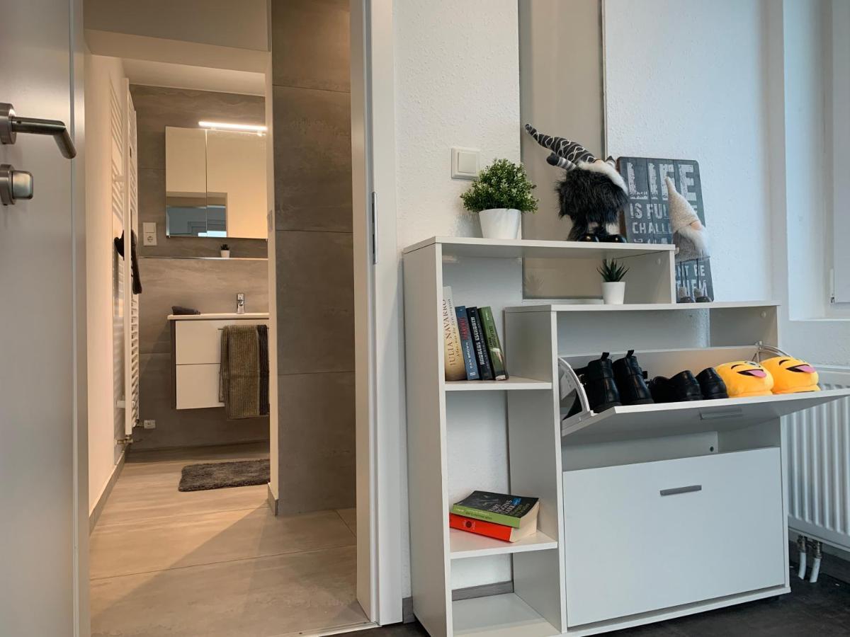 W1 - Kontaktloser 24H Check In, W-Lan, Netflix, Parkplatz, Kueche, Boxspring-Bett Bückeburg Exteriér fotografie